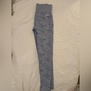 Light blue camo AYBL leggings